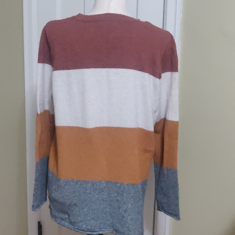 Pinque Color Block Sweater, M - Picture 2 of 2